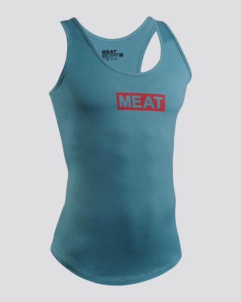 CLASSIC TRAINING STRINGER - COTTON / BLUE