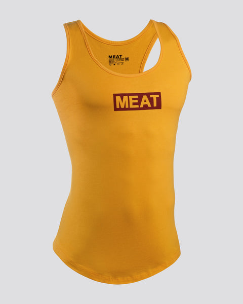 CLASSIC TRAINING STRINGER - COTTON / YELLOW