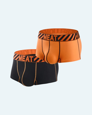 TWO (2) PACK SPORTY PERFORMANCE TRUNKS - REBELLION