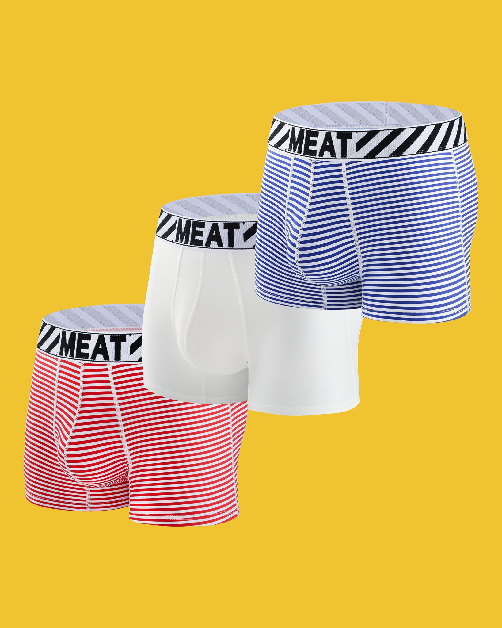THREE (3) PACK ALL AMERICAN BOXERS - BREEZY 2.0