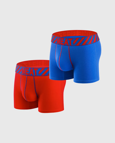 TWO (2) PACK REBELLIOUS BOXERS - RETRO