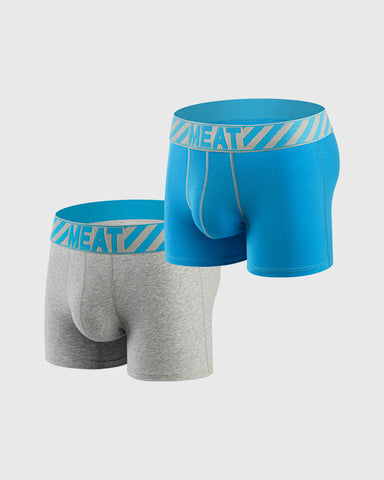 TWO (2) PACK REBELLIOUS BOXERS - INVERT