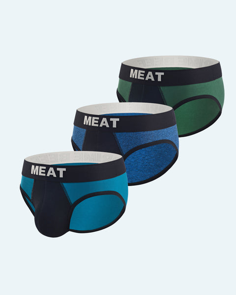 THREE (3) PACK CLASSIC BRIEFS - WILDNESS